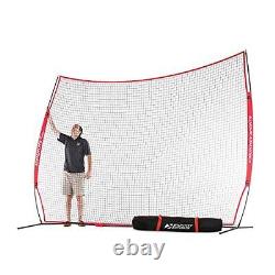 12X9Ft Barricade Backstop Net, Indoor, Outdoor Lacrosse, Basketball, Soccer
