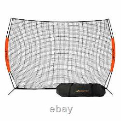12 x 9 Feet Lacrosse Net Baseball Softball Practice, Basketball Net Training Net