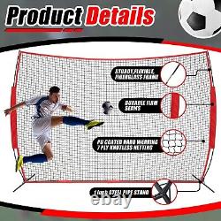 12 x 9 ft Collapsible Barricade Backstop Net Sports Backstop Net Rebounder Po