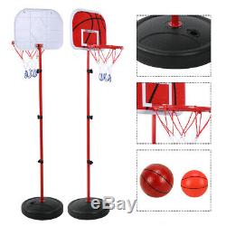 150CM Portable Adjustable Basketball Stand Game Training Equipment Kids Sports