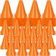 150 Pcs 7 Inch Plastic Traffic Cones Mini Safety Cones Sports Training Soccer