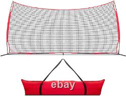 20X10 Foot Lacrosse Backstop, 200 Sq Feet of Protection Perfect for Lacrosse, So