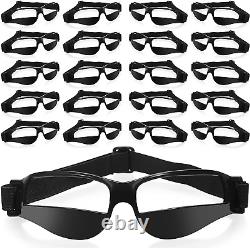 20 Pieces Basketball Dribbling Goggles Basketball Training Goggles No Look Eye