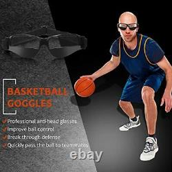 20 Pieces Basketball Dribbling Goggles Basketball Training Goggles No Look Eye