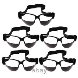 20pcs Black Dribble Specs Dribbling Glasses Basketball Sports Training Aid
