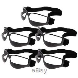 25pcs Black Dribble Specs Dribbling Glasses Basketball Sports Training Aid