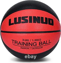 29.5 Weighted Training Basketball Indoor Outdoor Heavy Weight, 3Lbs, Size 7