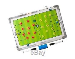 2RGarry Magnetic Basketball Soccer Coaches Clipboard, Dry Erase Marker Board