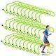 30 Pcs 6 Speed Hurdles Agility Training Hurdles Plyometric Practice Green