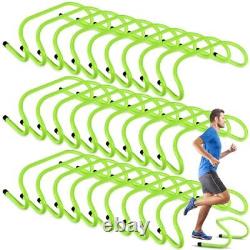 30 Pcs 6 Speed Hurdles Agility Training Hurdles Plyometric Practice Green