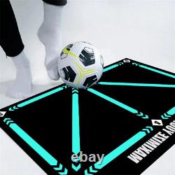 3XFootball Footstep Training Mat, Soccer Training Mat, -Skid Shock6289