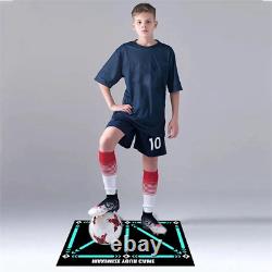 3XFootball Footstep Training Mat, Soccer Training Mat, -Skid Shock6289