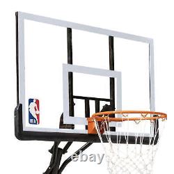 50 Portable Basketball Hoop with Polycarbonate Backboard