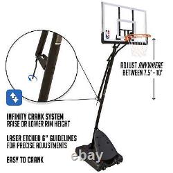 50 Portable Basketball Hoop with Polycarbonate Backboard