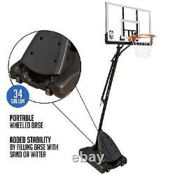50 Portable Basketball Hoop with Polycarbonate Backboard