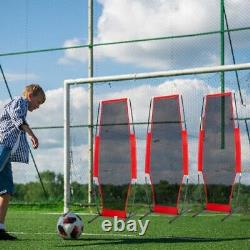 5 Pcs Soccer Dummy Defender Training Mannequin Portable Defender Practice