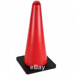 60cm High Hat Cones in Fluorescent Orange with Black Base for Indoor/Outdoor