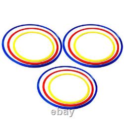 6 PCS Training Rings Football Speed and Agility Equipment for Trainers Sports