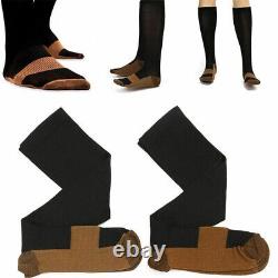 (6 Pairs) Copper Compression Socks 20-30mmHg Graduated Support Men Women XXL Lot