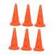 6 Pieces Training Cones Orange for Speed Training Basketball Obstacle Course