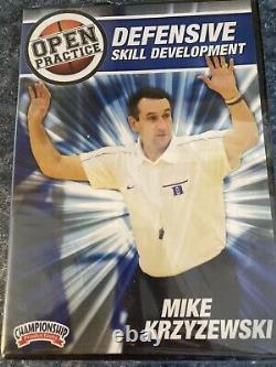7 Mike Krzyzewski basketball training DVD