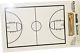 924 Basketball Coaching Board Coaches Clipboard Dry Erase withmarker