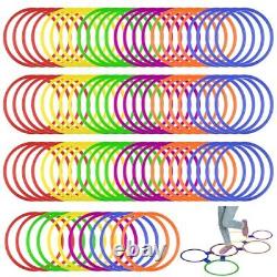 96 Pieces Agility Rings 15 Inch Speed Training Rings Plastic Speed Rings