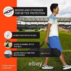 ACELETIQS Lacrosse Net, Baseball Softball Practice, Perfect Golf Net, Soccer Net
