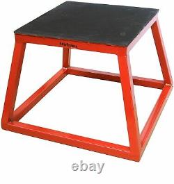 Ader Fitness Plyometric Platform Box Set- 12, 18 Red