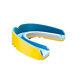 (Adult, Pearl Yellow) Shock Doctor Nano 3D Convertible Mouthguard Pearl