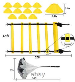 Agility Ladder Speed Training Equipment Set Training Football Soccer Basketball