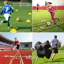 Agility Ladder Speed Training Equipment Set Training Football Soccer Basketball