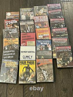 Assorted basketball coaching dvds