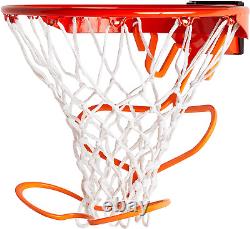 BASKETBALL RING BALL Return Training Aid Nets Slam Pro Sport Plastic Orange RIM