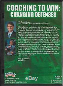 BOBBY LUTZ Coaching To Win Changing Defenses DVD (2005)