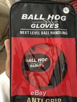 Ball Hog Gloves Weighted Anti Grip Ball Handling X-Factor Basketball Training A