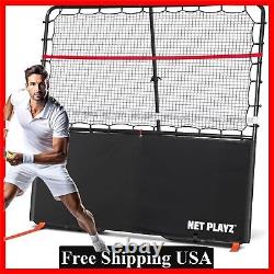 Ball Rebounder Training Aid Adjustable Angles, Easy Setup & Storage Improv