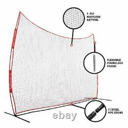 Barricade Backstop Net Indoor and Outdoor Lacrosse Basketball Field Hockey