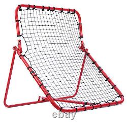 Baseball Rebounder Net PitchBack Net Installation-Free Volleyball Bounceback Net