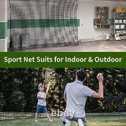 Baseball Softball Backstop Nets Heavy Duty Sports Nets, Sports Netting Barr