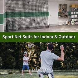 Baseball Softball Backstop Nets Heavy Duty Sports Nets, Sports Netting Barr