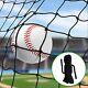 Baseball Softball Backstop Nets, Heavy Duty Sports Netting Barrier #18 10x30ft