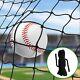 Baseball softball net, heavy duty sports net barrier nylon baseball net