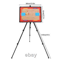 Basketball Coaching Board Triangle Bracket Stand Portable Tactical Display Board