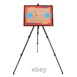 Basketball Coaching Board Triangle Bracket Stand Portable Tactical Display Board