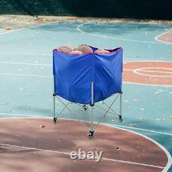 Basketball Coaching Cart Portable Tennis Ball Cart for Baseball Softball