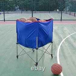 Basketball Coaching Cart Portable Tennis Ball Cart for Baseball Softball