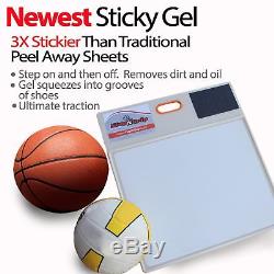 Basketball Courtside Shoe Grip Traction Mat NEWEST Sticky Never Need Replacement