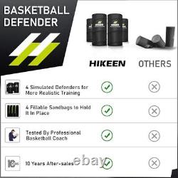 Basketball Defender Dummy 4 Pack Pop Up Safely Simulate Defender Foldable