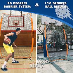 Basketball Defense Return Net, Basketball Yard Guard Defensive Net, Sports Defen